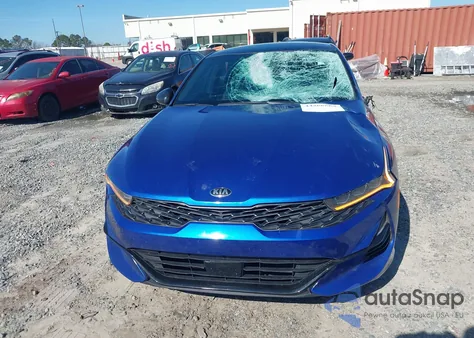 2021 Kia K5 Gt-Line z USA, uszkodzony, nr VIN 5XXG64J24MG035696